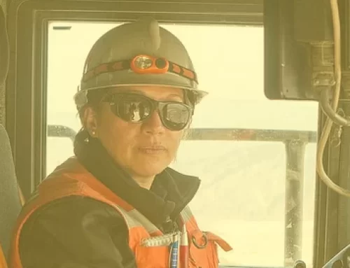 Mujer en la minería