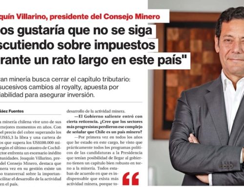 “Nos gustaría que no se siga discutiendo sobre impuestos durante un rato largo en este país”